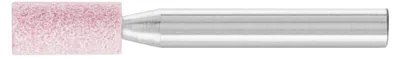 Image de Meule sur tige Pferd grain 80EK 8 x hauteur 16mm diamètre de tige 6mm forme cylindrique dureté 0 rose (AR) - 31113278