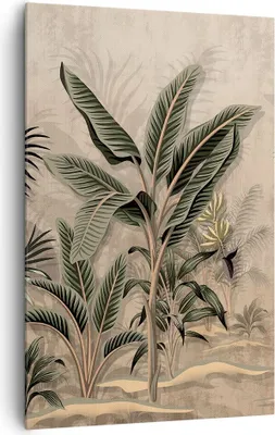 Produktbild von Bild auf Leinwand - Leinwandbild - Einteilig - Wald Blatt Baum - 80x120cm - Wand Bild - Wanddeko - Wandbilder - Leinwanddruck - Kunstdruck - Wanddekoration - Leinwand bilder - Wandbild - PA80x120-5101