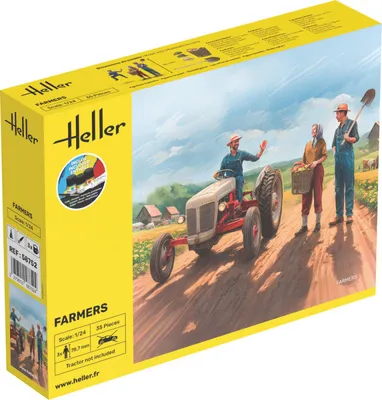 Immagine prodotto di (X) Heller 58752 - 1:24 STARTER KIT Farmers - Nuovo