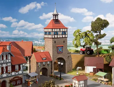 Produktbild von Faller 130406 - 1/87 / H0 Stadttor Mit Torhaus - Neu