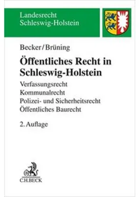 Obrázek produktu pro Öffentliches Recht in Schleswig-Holstein