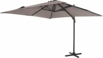 Produktbild von Ampelschirm >California N+< in anthrazit, taupe - 300x263x300 (BxHxT)