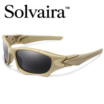 Produktbild von Solvaira™ Retrox 2000 Sonnenbrille Beige, UV400 Schutz, stylische Sommerbrille für Damen & Herren