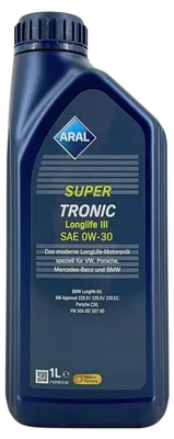 Produktbild von Aral SuperTronic LL III/3 0W-30 1 Liter