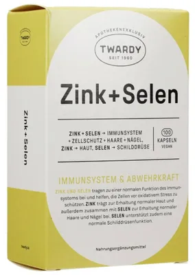Zdjęcie produktu dla Cynk+Selen kapsułki wegańskie 100 kapsułek