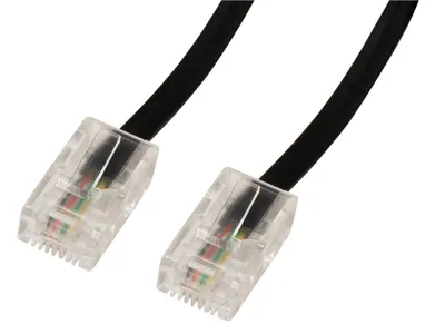 Immagine prodotto di Cavo di collegamento ISDN, 8P4C-8P4C, 1:1, 2x spina RJ45, 3 m
