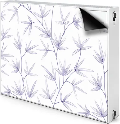 Produktbild von Magnet Heizkörperabdeckung Heizkörperverkleidung Verkleidung Abdeckung 80x60 cm  - Blatt