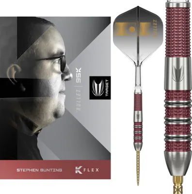 Produktbild von Target Stephen Bunting 95K Swiss Point 95% - Steeldarts