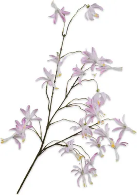 Produktbild von Kunstblume von Silk-ka – Orchideenzweig aus Seide, rosa, 99 cm
