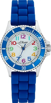 Produktbild von s.Oliver Kinder Uhr Silikonbanduhr 2033504