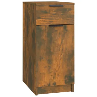Produktbild von vidaXL Schreibtischschrank Räuchereiche 33,5x50x75 cm Holzwerkstoff