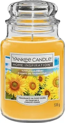 Image de Bougie parfumée Home Inspiration large Sunflower Fields 538 g