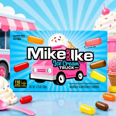 Produktbild von Mike and Ike Ice Cream Truck 120g