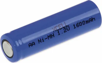 Produktbild von XCELL NiMH-Akku, Industriezelle, AA, Flat-Top, 48,4x14,5mm, 1,2V/1600mAh