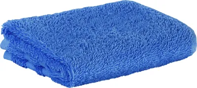 Produktbild von Premium Frottee Gästehandtuch 30x50 cm in blau von StickandShine in 500g/m² aus 100% Baumwolle