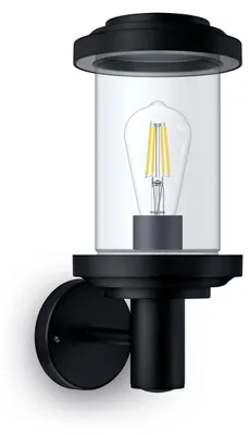 Immagine prodotto di Lampada da parete per esterni Philips Listra IP44 E27 25 W nero
