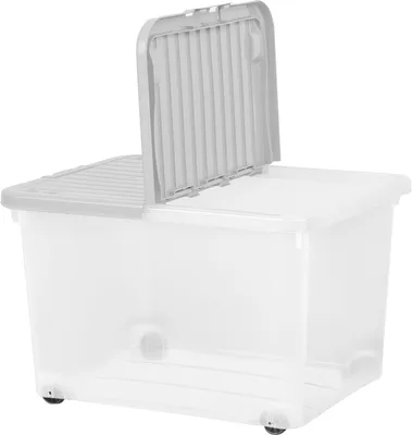Produktbild von Wham 44L Aufbewahrungsbox Mit Rädern - Kapazität Gd 3839