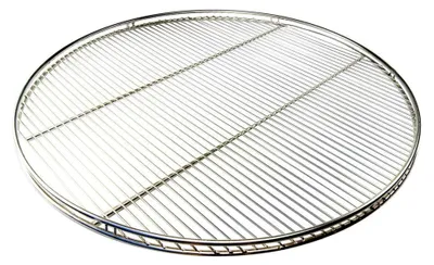 Produktbild von Edelstahl Grillgalgen mit 75 cm Edelstahl Grillrost und 10 mm Stababstand
