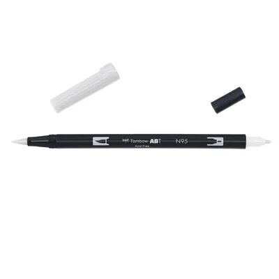 Image de TOMBOW Doppelfaser "Dual Brush Pen ABT" 0,8 - 3,3 mm cool grey 1