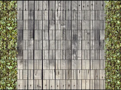 Produktbild von Sichtschutz HOLZWAND & KIRSCHLORBEER Zaun Sichtschutzstreifen 2,5m x 1,8m