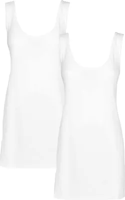 Produktbild von Keanu - Top für Damen, Baumwollmischung (2er-Pack) TC702 (40 DE) (Weiß)