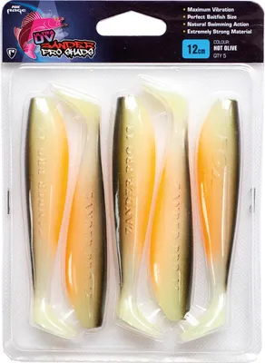 Immagine prodotto di Fox Rage Zander Pro Shad UV Hot Olive Set 5 pezzi 10cm