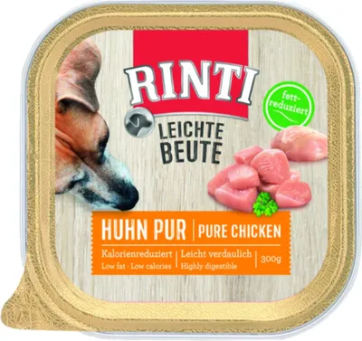 Produktbild von Rinti - Leichte Beute 9x300g | Huhn Pur