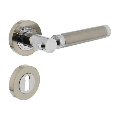 Produktbild von Rosettengarnitur Intersteel Birgit BB Chrom Nickel matt