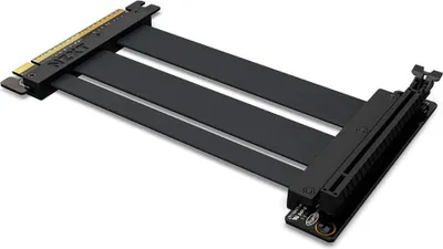 Zdjęcie produktu dla Pionowy kabel montażowy do karty graficznej NZXT Riser Cable 220mm PCI-E x16 4.0