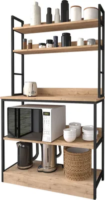Obrázok produktu pre Skriňa Alexandra House Living 101 x 160 x 36 cm 4 police Priemyselný regál