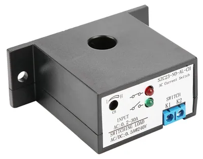 Productafbeelding van Stroommetschakelaar, instelbare normaal open stroomsensor voor wisselstroommeting