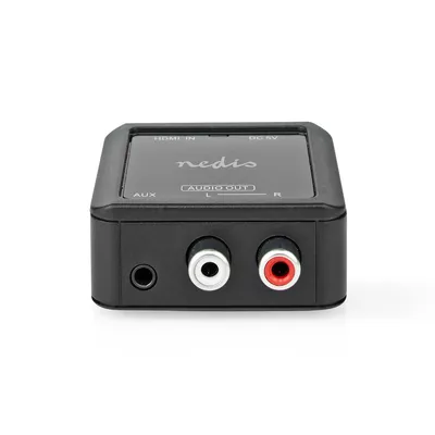 Zdjęcie produktu dla Cyfrowy konwerter audio | 1-drożny | Połączenia - Wejście: Wejście HDMI™ | Połączenia - Wyjście: 2x (2x gniazdo RCA) / 3,5 mm | Automatyczny | Antracytowy