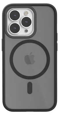 Produktbild von Woodcessories Clear Case MagSafe Matte Black iPhone 14 Pro Max