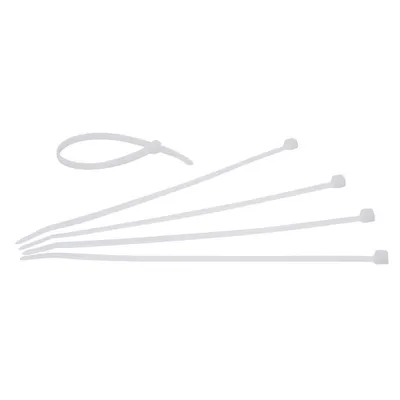 Produktbild von Kabelbinder, L200mm, natur, 4,6x1,1mm, Polyamid (PA), -40-85°C, Kunststoffzunge/-nase, 356800097