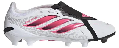 Imagen del producto de Botines de fútbol adidas Predator League, para césped natural firme (FG), color blanco/amarillo "Solar Turbo"/, talla 46.5