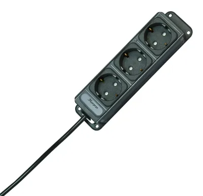 Produktbild von Kopp Universal 3-fach Steckdosenleiste Anthrazit 127015013