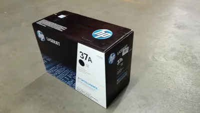 Produktbild von HP 37A Schwarz Original LaserJet Tonerkartusche, 11000 Seiten, Schwarz, 1 Stück(e)