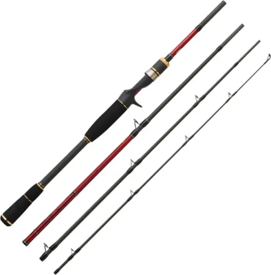 Produktbild von Hearty Rise Red Shadow Special Reiserute Baitcastrute 2,13m 20-80g