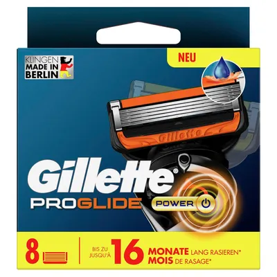 Produktbild von Gillette Fusion5 ProGlide Power Ersatzklingen 8 Stück – EverGlide, Präzision