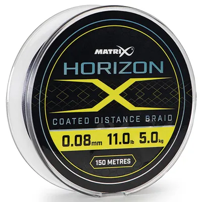 Produktbild von Fox Matrix X Coated Distance Braid - 150m Feederschnur, Durchmesser/Tragkraft:0.08mm / 5.0kg
