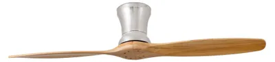 Obrázok produktu pre Stropný ventilátor LAMA Ø 143cm 2 lopatky nikel matný, borovicové drevo