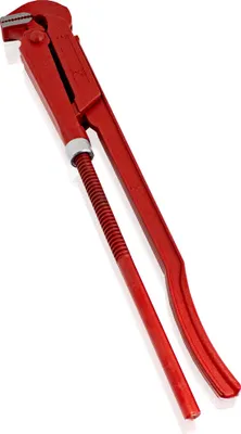 Produktbild von Bituxx® 2 Zoll Eckrohrzange Rohrzange Wasserpumpenzange Klempner Zange abgewinkelt 90° (2 ") MS-17685