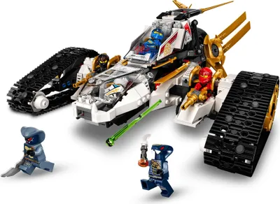 Produktbild von LEGO 71739 NINJAGO Ultraschall-Raider, Konstruktionsspielzeug Set für Jungen und Mädchen ab 9 Jahre mit Figuren
