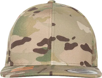 Produktbild von FLEXFIT 6089MC | Classic Snapback Multicam, Tonaler Snap-Verschluss - Farbe: Multicam - Größe: One Size