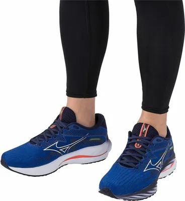 Produktbild von Laufschuhe für Erwachsene Mizuno Wave Rider 27 Blau Herren - 46
