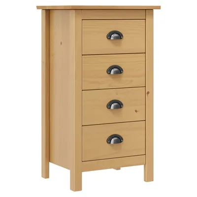 Image de vidaXL Sideboard Hill 46x35x80 cm pin massif