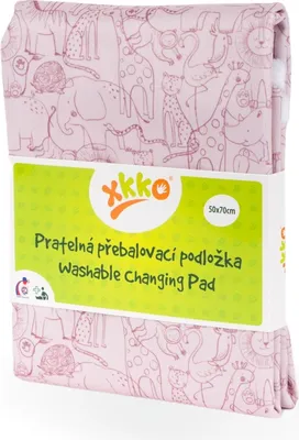 Produktbild von XKKO Safari – Wickelunterlage – Mesa Rose, 50 x 70