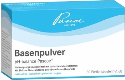 Obrázek produktu pro Pascoe alkalický prášek pH-balance pro podporu acidobazické rovnováhy, 30 sáčků Sáčky