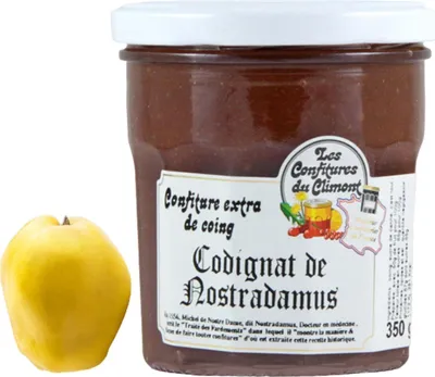 Obrázok produktu pre Les Confitures du Climont Quince jam extra Codignat de Nostradamus 350 gramov