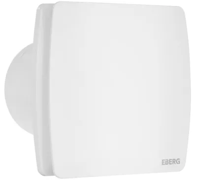 Produktbild von EBERG AXI 100 HT Badlüfter 100 mm Feuchtigkeitssensor Timer Weiß